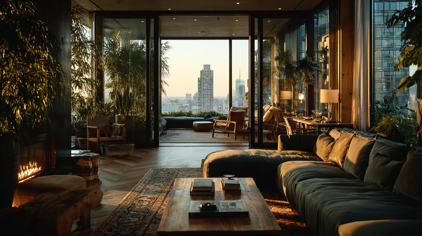 Commercial cleaning in a modern office environment